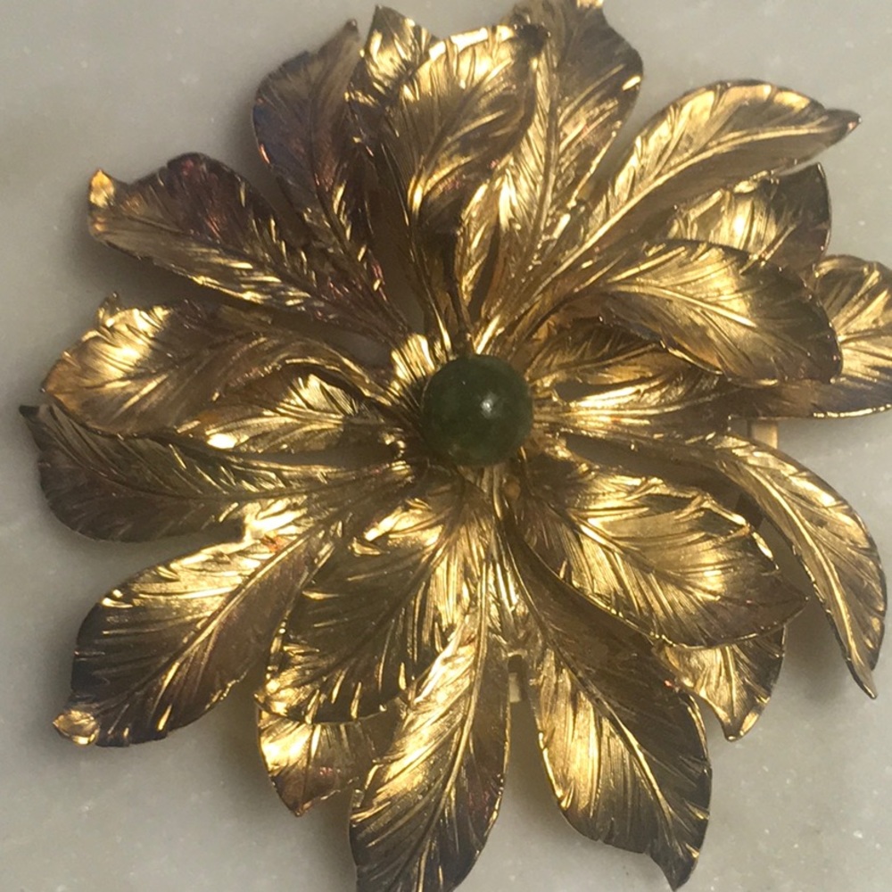 14K GF Brooch